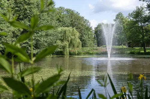 Leonhard-Müller-Anlagen Bad Hersfeld mit Grünanlage