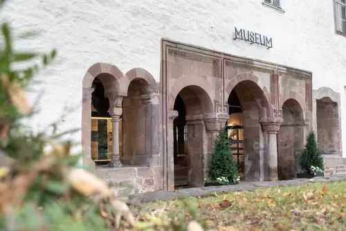Museumseingang in Bad Hersfeld