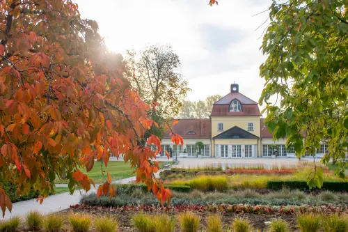 Kurpark Bad Hersfeld im Herbst