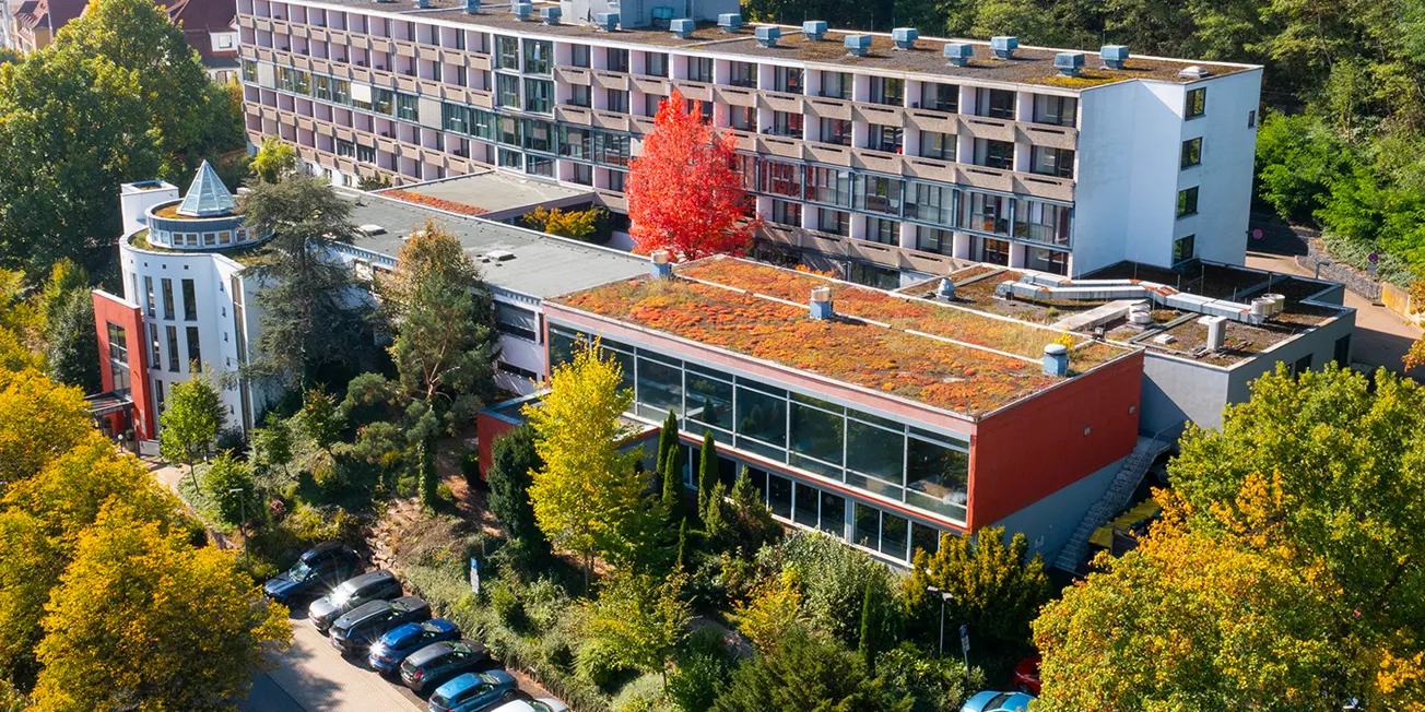 Außenansicht der Vitalisklinik Bad Hersfeld