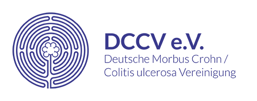 Logo der Deutschen Morbus Crohn / Colitis ulcerosa Vereinigung (DCCV)